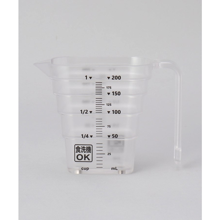 マグネット段々計量カップ 200ml WH 山崎実業 ＜tower タワー＞ | 212 KITCHEN STORE | 詳細画像1 