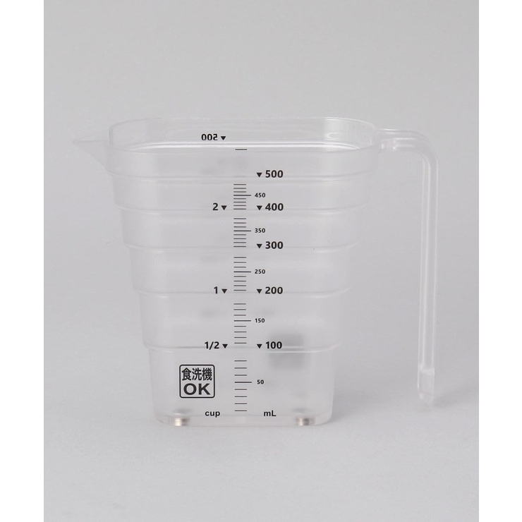 マグネット段々計量カップ 500ml WH 山崎実業 ＜tower タワー＞ | 212 KITCHEN STORE | 詳細画像1 