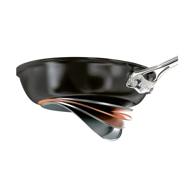 ヌーヴェルカッパー ルクス フライパン 24cm ＜ANOLON アナロン＞ | 212 KITCHEN STORE | 詳細画像3 