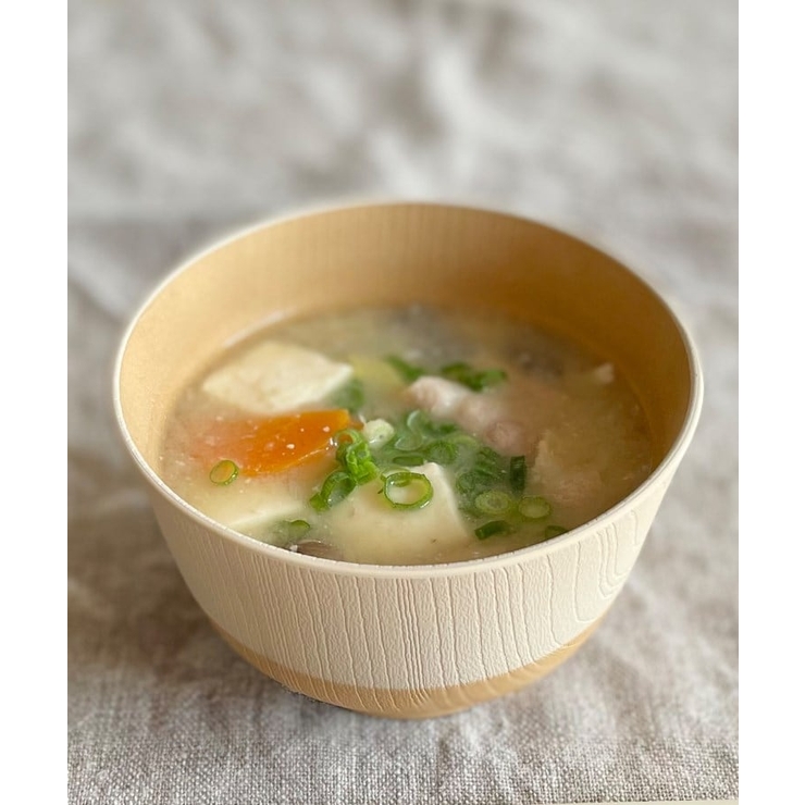 やさしい彩 抗菌羽反汁椀 キナリ色 | 212 KITCHEN STORE | 詳細画像5 