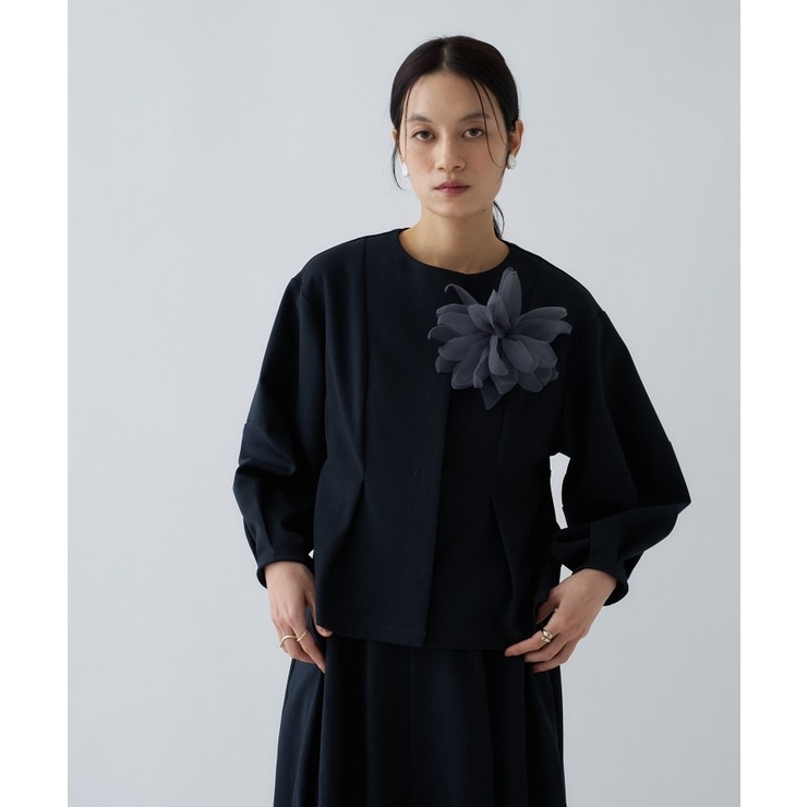 オーガンジーフラワーコサージュ | cloenc | 詳細画像3 