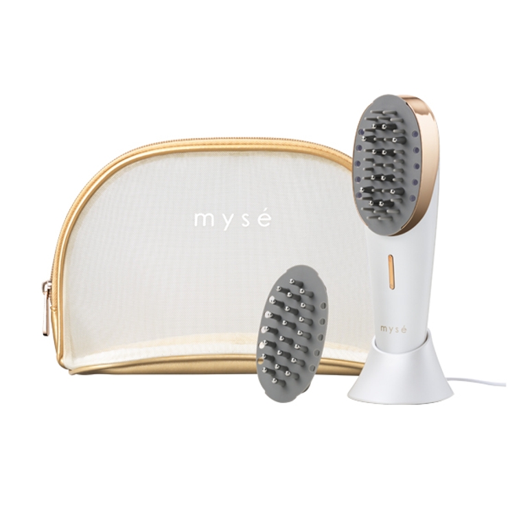 【美品】myse ミーゼ MS-80スカルプリフト プラス ポーチセット ミーゼ スカルプリフト プラス（ポーチ付）＜頭皮＆表情筋ケア