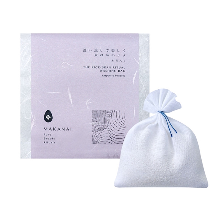 木苺 | MAKANAI 洗い流して美しく 米ぬかパック（緑茶・木苺） | MAKANAI