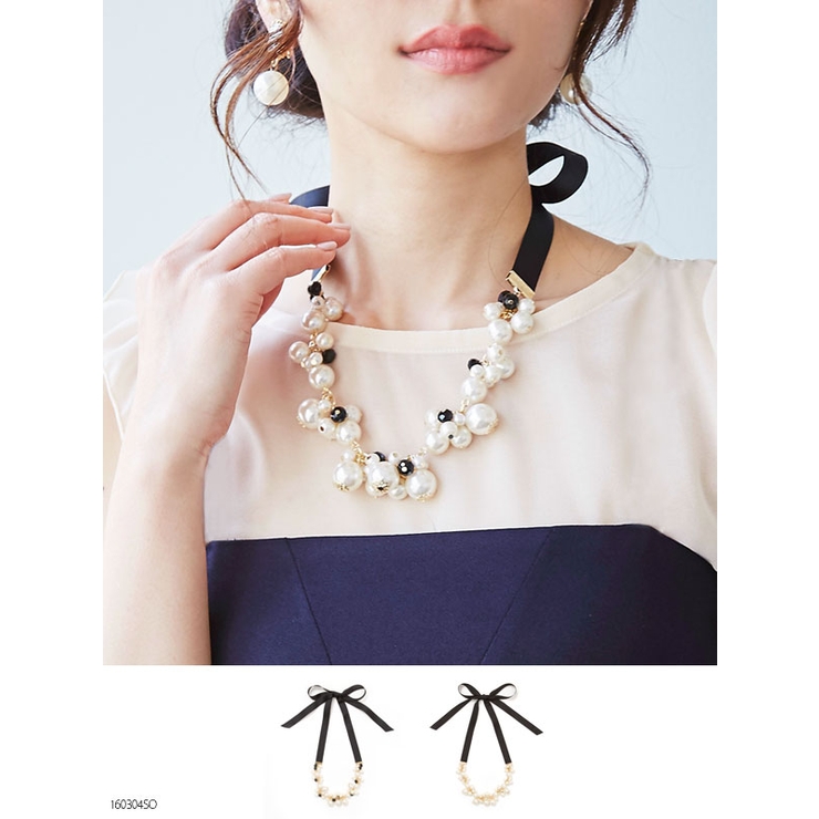 未使用✨️ルネ 22年モデル スワロフスキー×パールグログランリボン スカート 商品詳細ページ