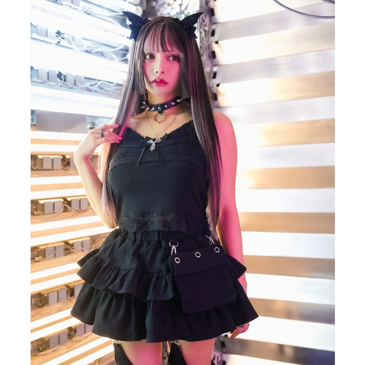 羽×十字架サブカル系ネックレス 韓国 夢展望 | 夢展望 | 詳細画像4 