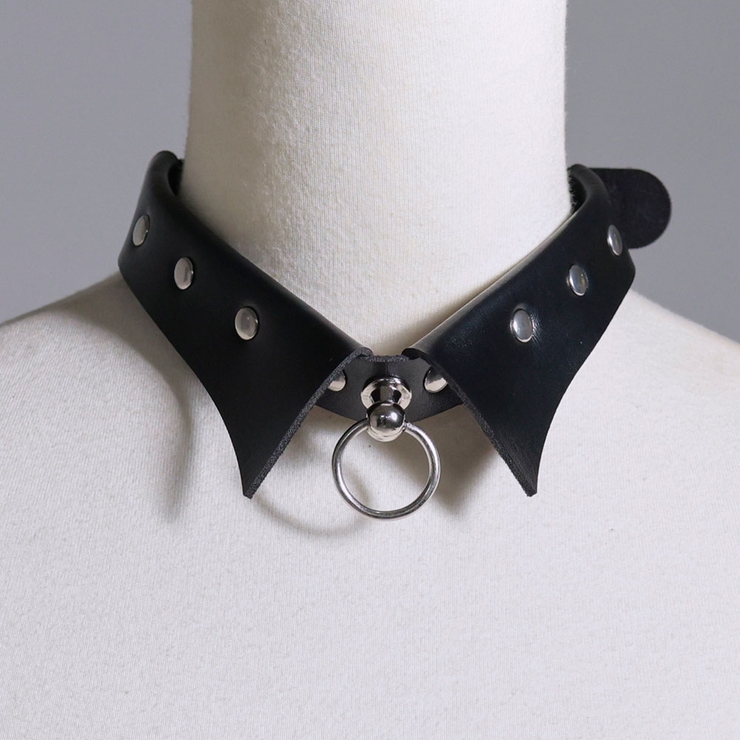 ブラック(襟) | サブジラ系選べるチョーカーベルト 韓国 夢展望 | 夢展望