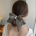 千鳥格子柄リボンバレッタ ヘアクリップ [品番：II000008872]｜Miniministore（ミニミニストア）のレディースファッション通販｜SHOPLIST（ショップリスト）