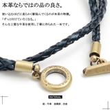 ◆牛革 編み込み2連 レザーブレスレット◆ | ONE 4 PREMIUM | 詳細画像3