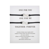 1-BLACK | アクセサリー ブレスレット レディース | ONE 4 PREMIUM