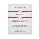 2-RED | アクセサリー ブレスレット レディース | ONE 4 PREMIUM
