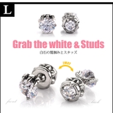 ステンレスピアス 金属アレルギー対策 メンズ | 2PIECES | 詳細画像27