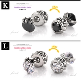 ステンレスピアス 金属アレルギー対策 メンズ | 2PIECES | 詳細画像37