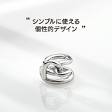 イヤーカフ 金属アレルギー対策 シンプル | 2PIECES | 詳細画像5