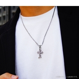 【シルバーアクセサリー】【ペンダントトップ】◆pe2145 リボンが巻き付くシル… | 2PIECES | 詳細画像7 