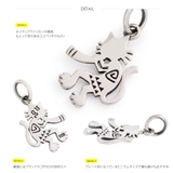 ◆pe2154 笛を吹く猫背の精霊「ネコペリ」ペンダントトップのみの商品 | 2PIECES | 詳細画像3