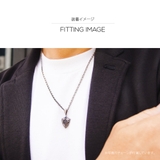 ◆pe2160 ch 騎士道の象徴「シールド」c0081の50cmチェーン付 | 2PIECES | 詳細画像6