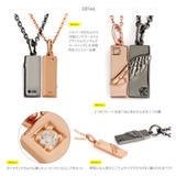 【シルバーアクセサリー】【ネックレス】◆pe2162 pair ２つを繋げると1… | 2PIECES  | 詳細画像3 