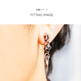 ◆pi0498 揺れるフレアピアス!シルバーピアス片耳用売り | 2PIECES | 詳細画像6