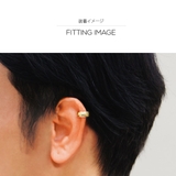 【シルバーアクセサリー】【イヤーカフ】◆pi0508 握手(ハンドシェイク)イヤ… | 2PIECES | 詳細画像6