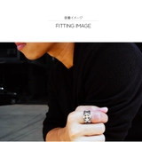 ◆r0813 目をひく！ゴールデンクロスシルバーリング | 2PIECES | 詳細画像6 