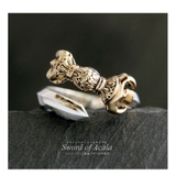 【シルバーアクセサリー】【リング】◆r0827●フリーサイズ:およそ15号から2… | 2PIECES  | 詳細画像5 