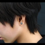 pi0566ポスト長さ11mm、太さ0 7mm シルバーアクセサリー | 2PIECES | 詳細画像6