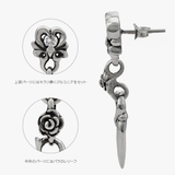pi0569ポスト長さ10mm、太さ0 7mm シルバーアクセサリー | 2PIECES | 詳細画像5