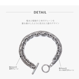 sbr0139留め具の構造上、留めるときに長さの余裕が必要なので、手首回りより1… | 2PIECES | 詳細画像4