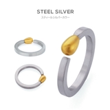 sr0164 ステンレス メンズ リング マッチ棒 指輪 金属アレルギー | 2PIECES | 詳細画像7