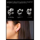 ◆pi0395●バラ売り 波立つ業火 トライバルフープピアス | 2PIECES | 詳細画像2