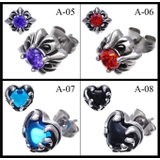 ◆spi0059●バラ売り ハードデザイン!ステンレスピアス | 2PIECES | 詳細画像5