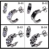 ◆spi0059●バラ売り ハードデザイン!ステンレスピアス | 2PIECES | 詳細画像7