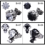 ◆spi0059●バラ売り ハードデザイン!ステンレスピアス | 2PIECES | 詳細画像8