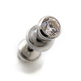 【メンズピアス】【シルバーアクセサリー】【シルバーピアス】◆pi0325●バラ売… | 2PIECES | 詳細画像1 