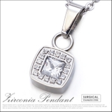 ◆ジルコニアペンダント◆ジュエリー アクセサリーネックレスCZ アクセ | 2PIECES | 詳細画像1