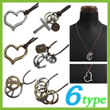 ハート レザー ネックレス | 8(eight) | 詳細画像1