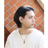 三連プレートブラック | ネックレス メンズ ネックレス シルバー ゴールド | 8(eight)