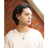 Wトライアングルブラック | ネックレス メンズ ネックレス シルバー ゴールド | 8(eight)