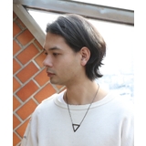 トライアングルブラック | ネックレス メンズ ネックレス シルバー ゴールド | 8(eight)