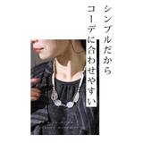 いろんなパーツで遊び心溢れるストーンネックレス レディース ファッション | Sawa a la mode | 詳細画像4