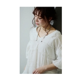 いろんなパーツで遊び心溢れるストーンネックレス レディース ファッション | Sawa a la mode | 詳細画像14