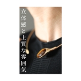 黄金のラインが織りなすストーンチョーカー アクセサリー レディース | Sawa a la mode | 詳細画像5