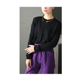 黄金のラインが織りなすストーンチョーカー アクセサリー レディース | Sawa a la mode | 詳細画像14