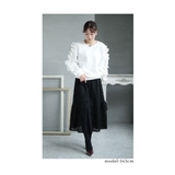 パール艶めくマーブル柄の一輪花ネックレス レディース ファッション | Sawa a la mode | 詳細画像9