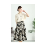 長さ調節できる揺れる雫と煌くお花ネックレス レディース ファッション | Sawa a la mode | 詳細画像15