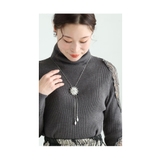 長さ調節できる揺れる雫と煌くお花ネックレス レディース ファッション | Sawa a la mode | 詳細画像17