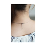 シルバーとゴールド連なるニュアンスチャームネックレス レディース ファッション | Sawa a la mode | 詳細画像10 