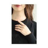 サイズ調節できるニュアンスフォルムシルバーリング レディース ファッション | Sawa a la mode | 詳細画像8
