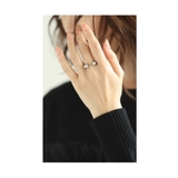 サイズ調節できるニュアンスフォルムシルバーリング レディース ファッション | Sawa a la mode | 詳細画像9