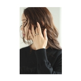 サイズ調節できるニュアンスフォルムシルバーリング レディース ファッション | Sawa a la mode | 詳細画像13